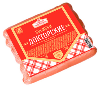 

Сосиски Брянский мясокомбинат Докторские 400 г