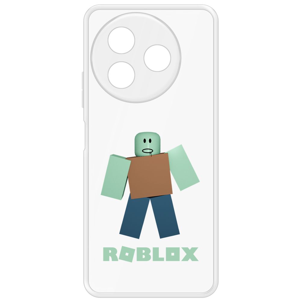 

Чехол-накладка Krutoff Clear Case Roblox-Зомби для Itel S24, Прозрачный