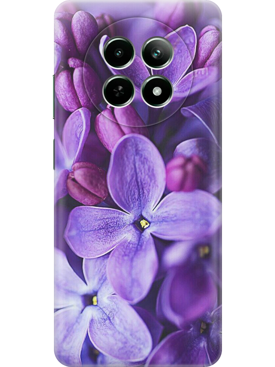 

Силиконовый чехол на Realme 12 5g с принтом "Фиолетовая сирень", Прозрачный;фиолетовый;черный, 783982621