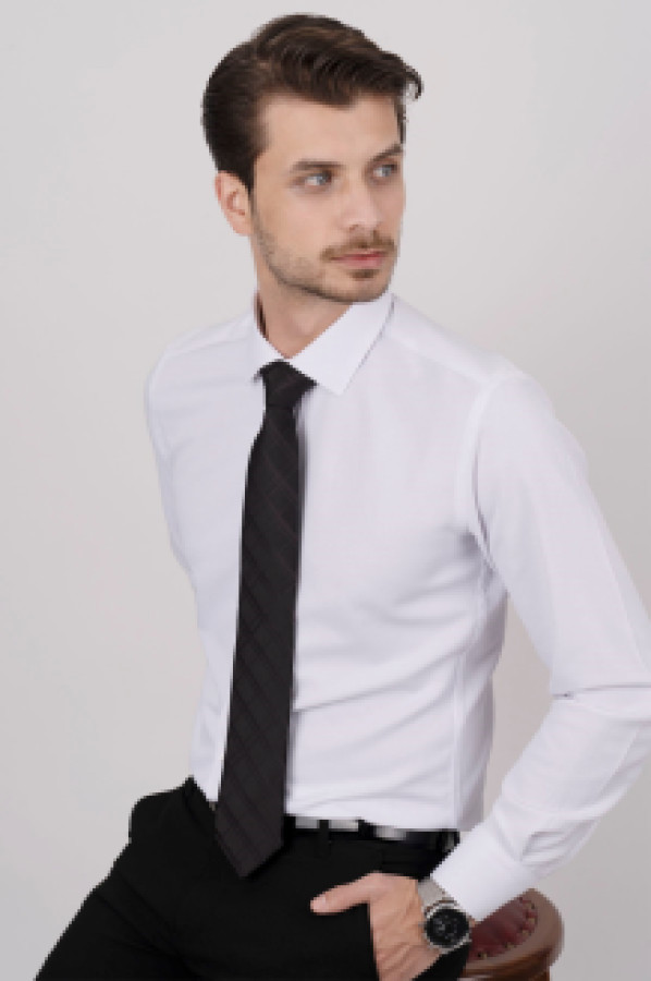 

Рубашка мужская Etikmen 241 белая 2XL (доставка из-за рубежа), Белый, 241