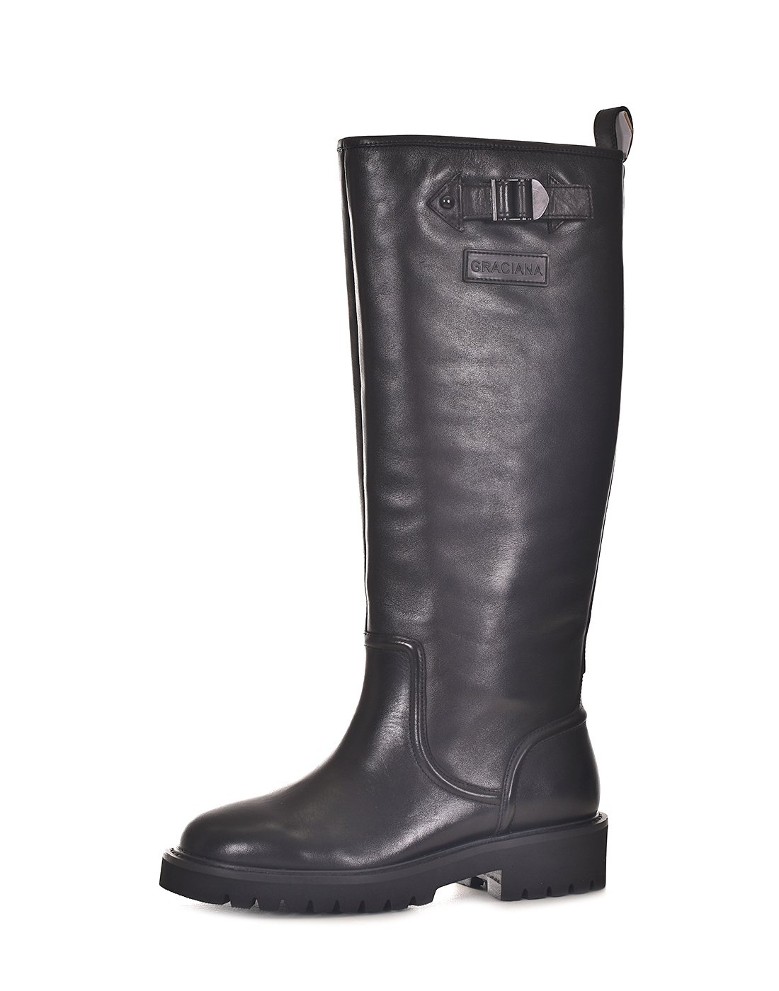 

Сапоги женские Graciana GL534-620-1 черные 37 RU, Черный, GL534-620-1