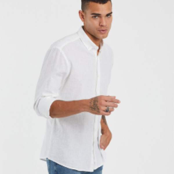 

Рубашка мужская Tbasic 29 белая 2XL (доставка из-за рубежа), Белый, 29
