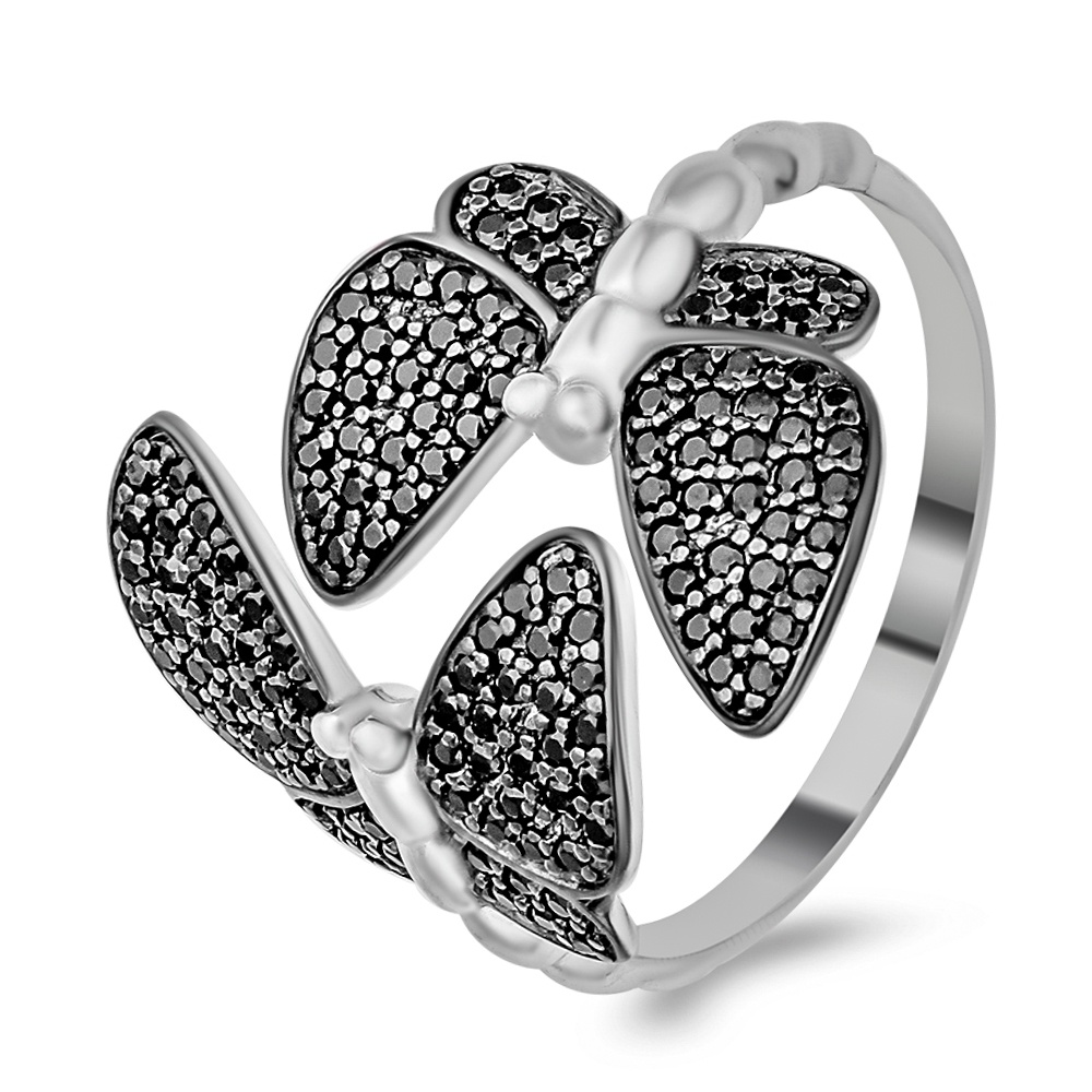 

Кольцо из серебра р.  585Gold 701012866, фианит, 701012866