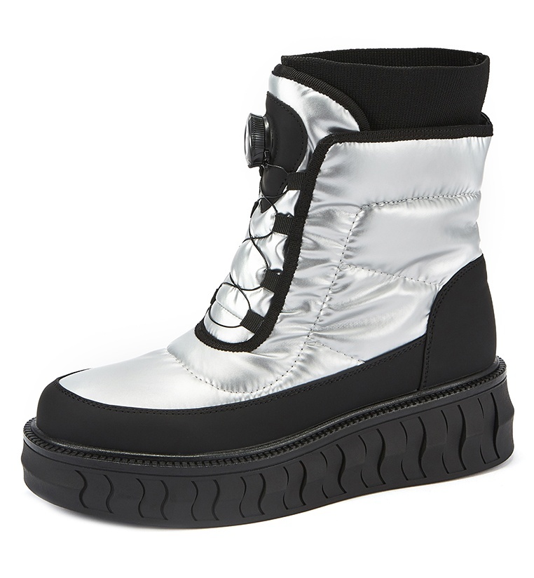 

Дутики женские T.Taccardi C0005HW-1B серебристые 36 RU, Серебристый, C0005HW-1B