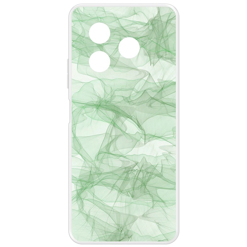 

Чехол-накладка Krutoff Clear Case Абстракт 8 для Itel S24, Прозрачный