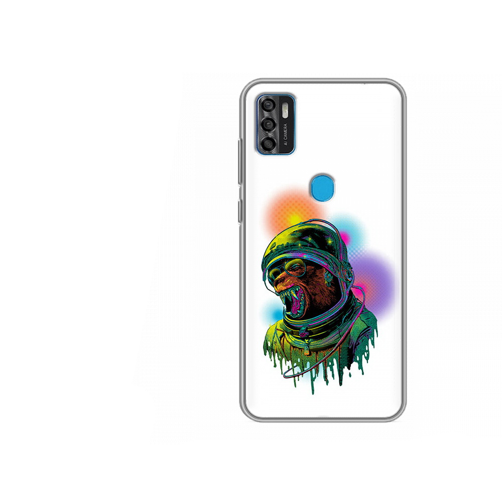 

Чехол MyPads Tocco для ZTE Blade A7s 2020 медведь космонавт (PT158171.472.466), Tocco