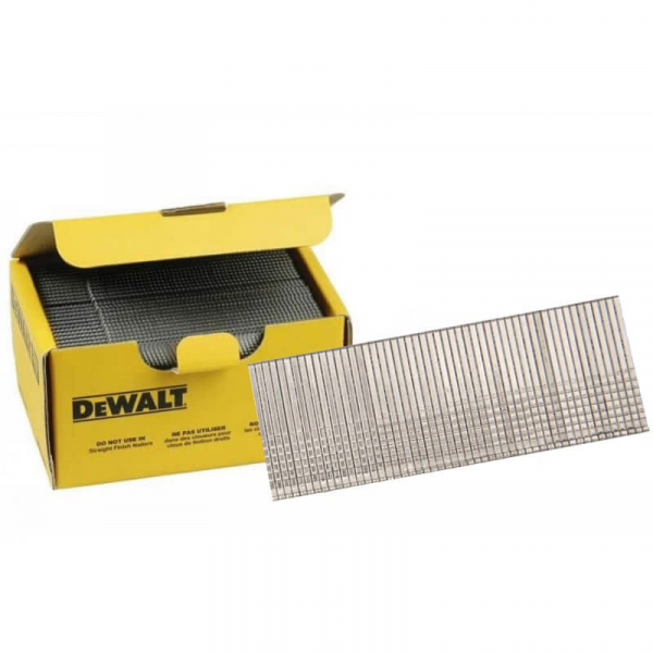 фото Гвозди для нейлера 18ga, dewalt dnbt1835gz прямая шпилька, 1.25/35мм, оцинк. 5000 шт