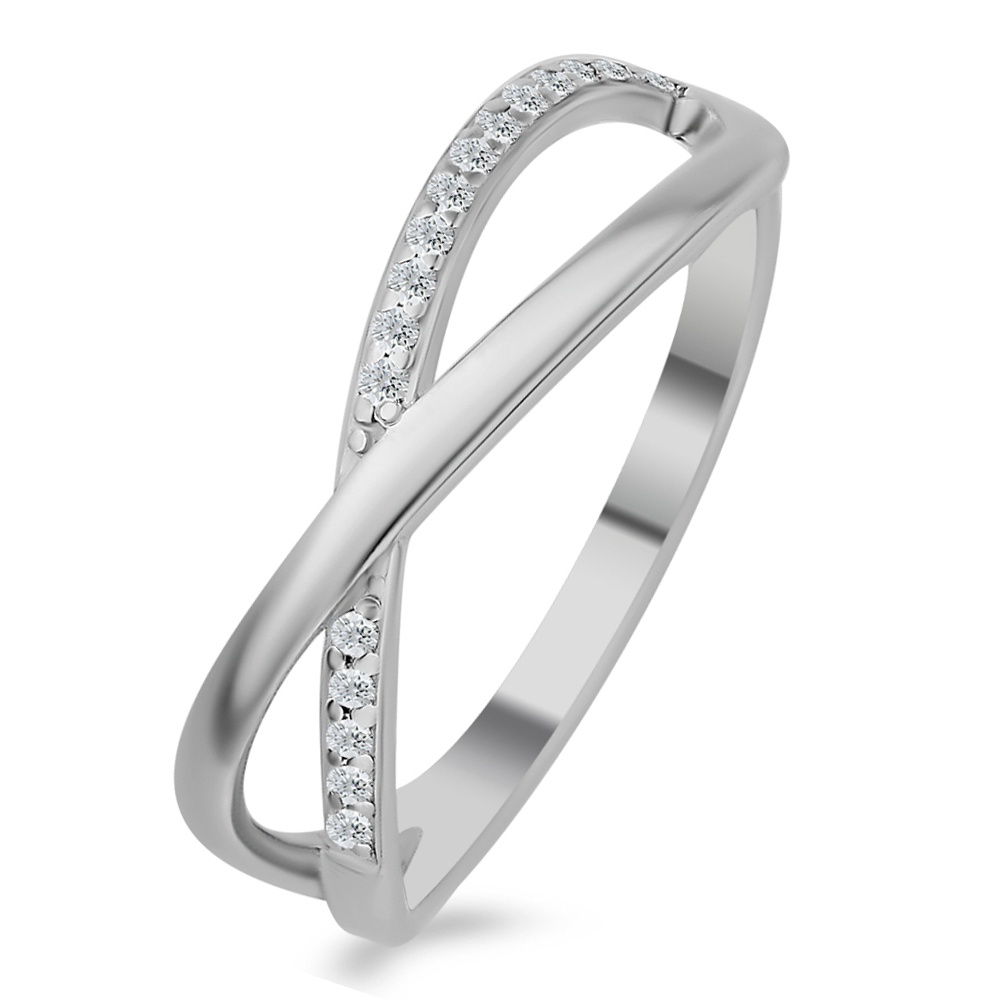

Кольцо из серебра р. , 585Gold 701012940, фианит, 701012940