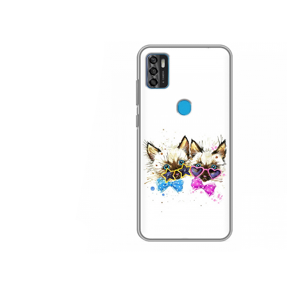 

Чехол MyPads Tocco для ZTE Blade A7s 2020 милые котята (PT158171.472.474), Tocco
