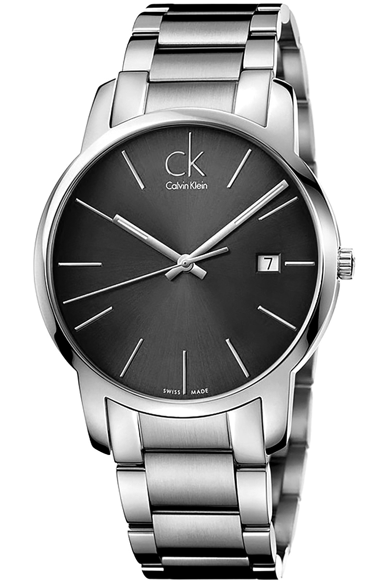 Наручные часы мужские Calvin Klein City 43mm серебристые