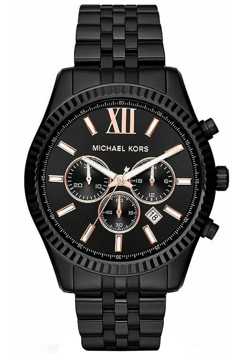 Наручные часы мужские Michael Kors Lexington черные