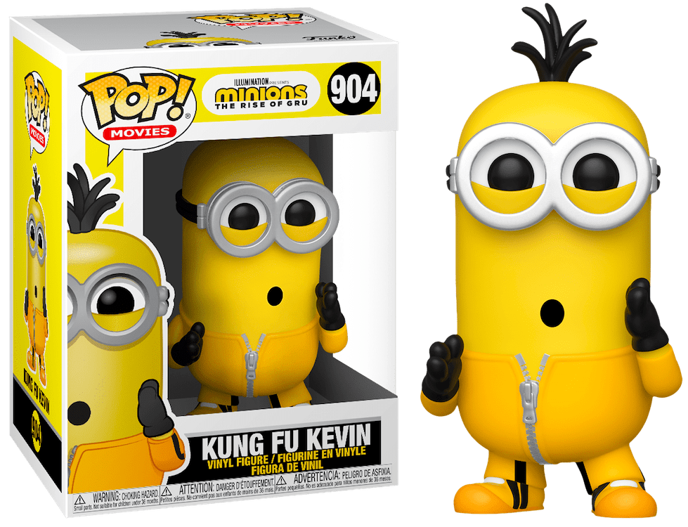 фото Фигурка funko pop! vinyl: кунг-фу кевин миньоны 2 9,5 см