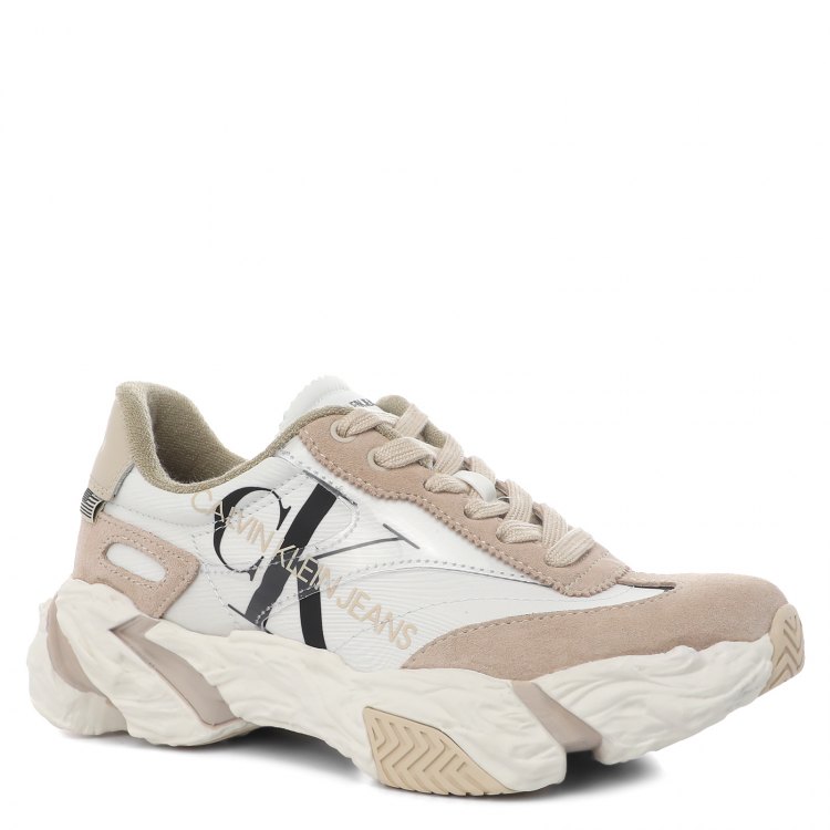 

Кроссовки женские Calvin Klein Jeans SEPHIRAH белые 39 EU, SEPHIRAH_2408262