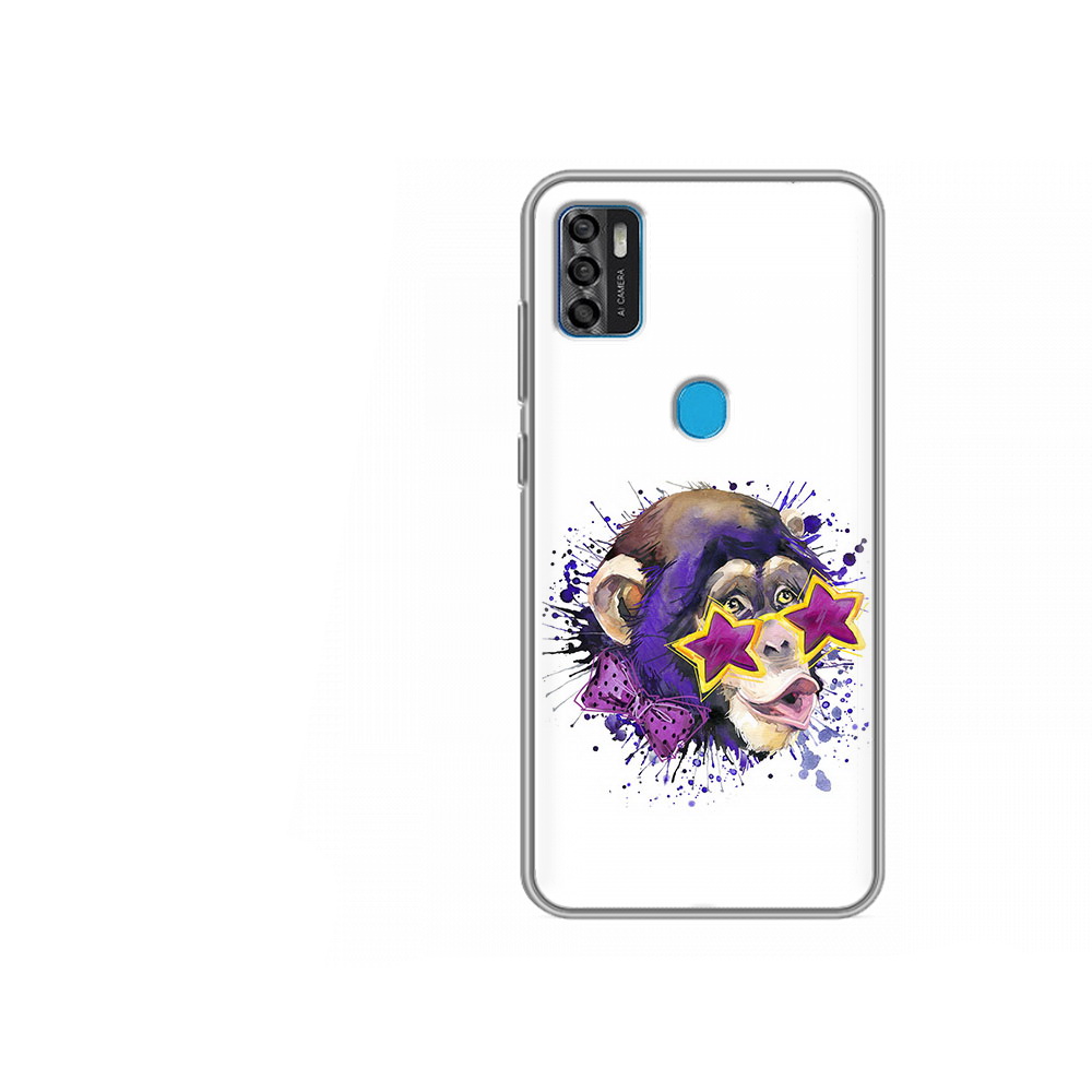 

Чехол MyPads Tocco для ZTE Blade A7s 2020 обезьяна в очках (PT158171.472.524), Tocco