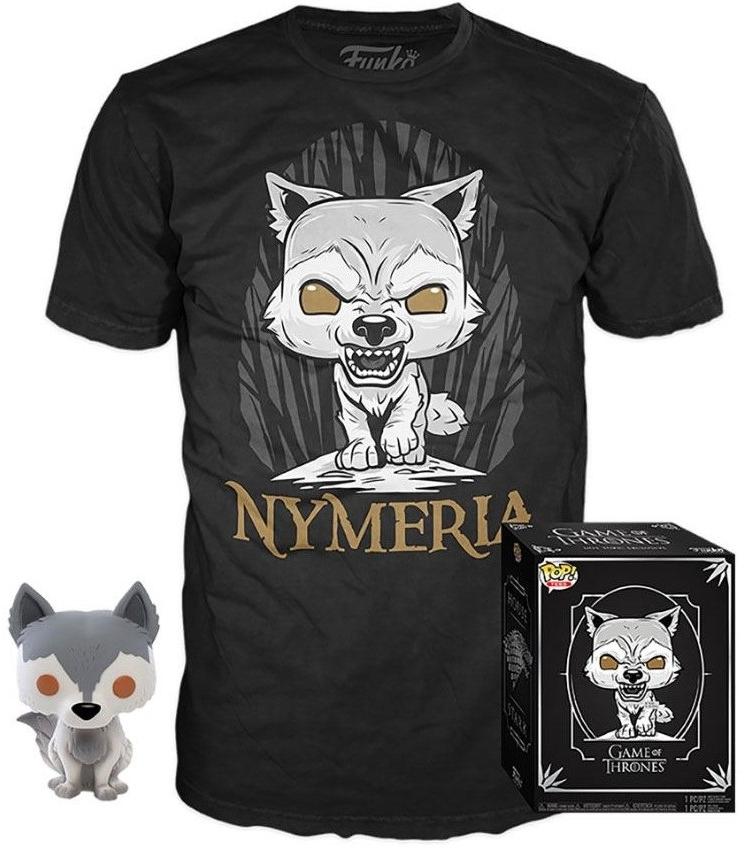 

Набор Фигурка+Футболка Funko Pop & Tee: GOT: Nymeria (M) 38640