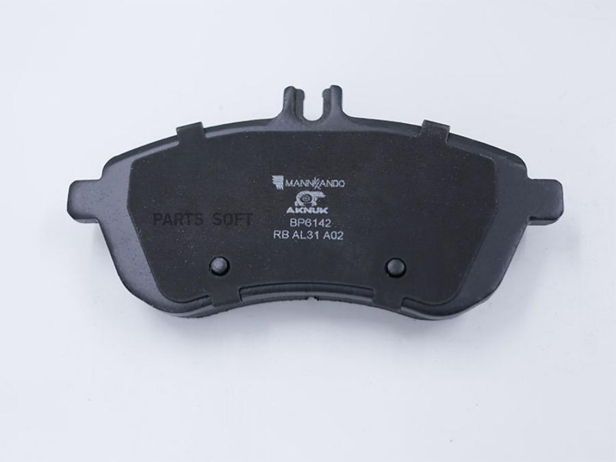 

Колодки тормозные AKNUK передние BP6142