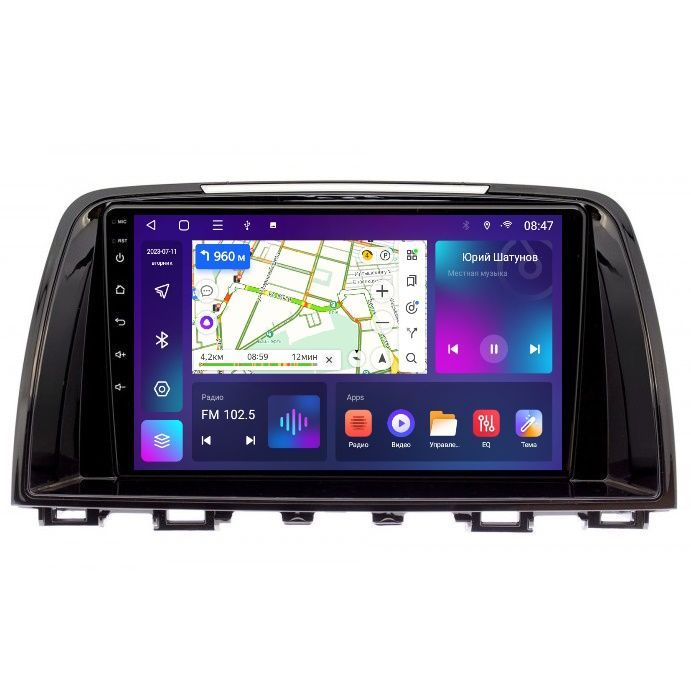 Автомобильная Магнитола EpicAuto T7 Mazda 6 GJ 2012-2016 - Android 12 - Память 232Gb - IP 1550000₽