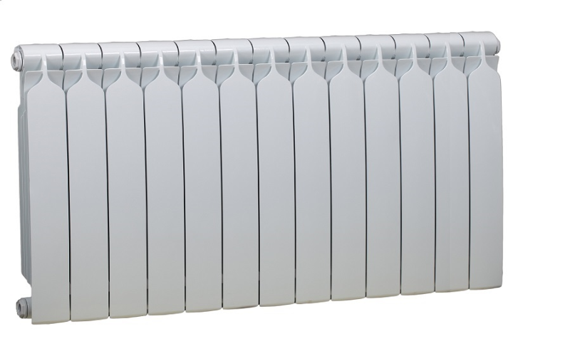 Биметаллический радиатор Теплоприбор BR1-500 13 секции белый (BR1-500/13)