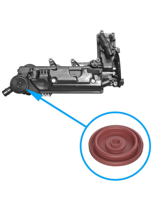 

Мембрана клапанной крышки Land Rover, Citroen, Peugeot, Fiat, Ford 2.2ТD LR004200