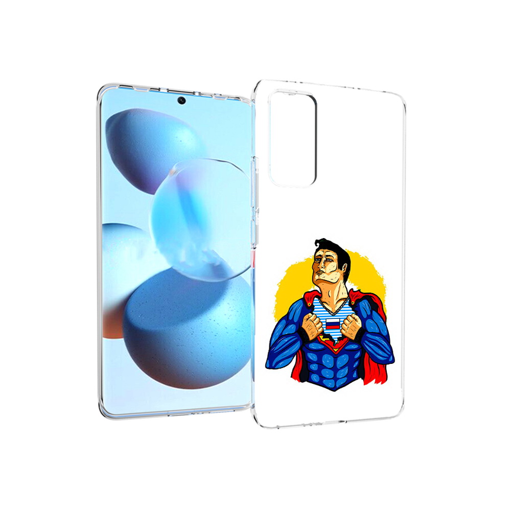 

Чехол MyPads Tocco для Xiaomi Mi Civi русский супермен (PT172370.274.591), Прозрачный, Tocco