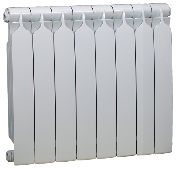 Биметаллический радиатор BILUX RT500/85 8 секций белый (b9920111557)