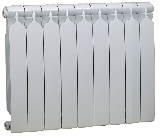 Биметаллический радиатор BILUX RT500/85 9 секций белый (b9920111558)