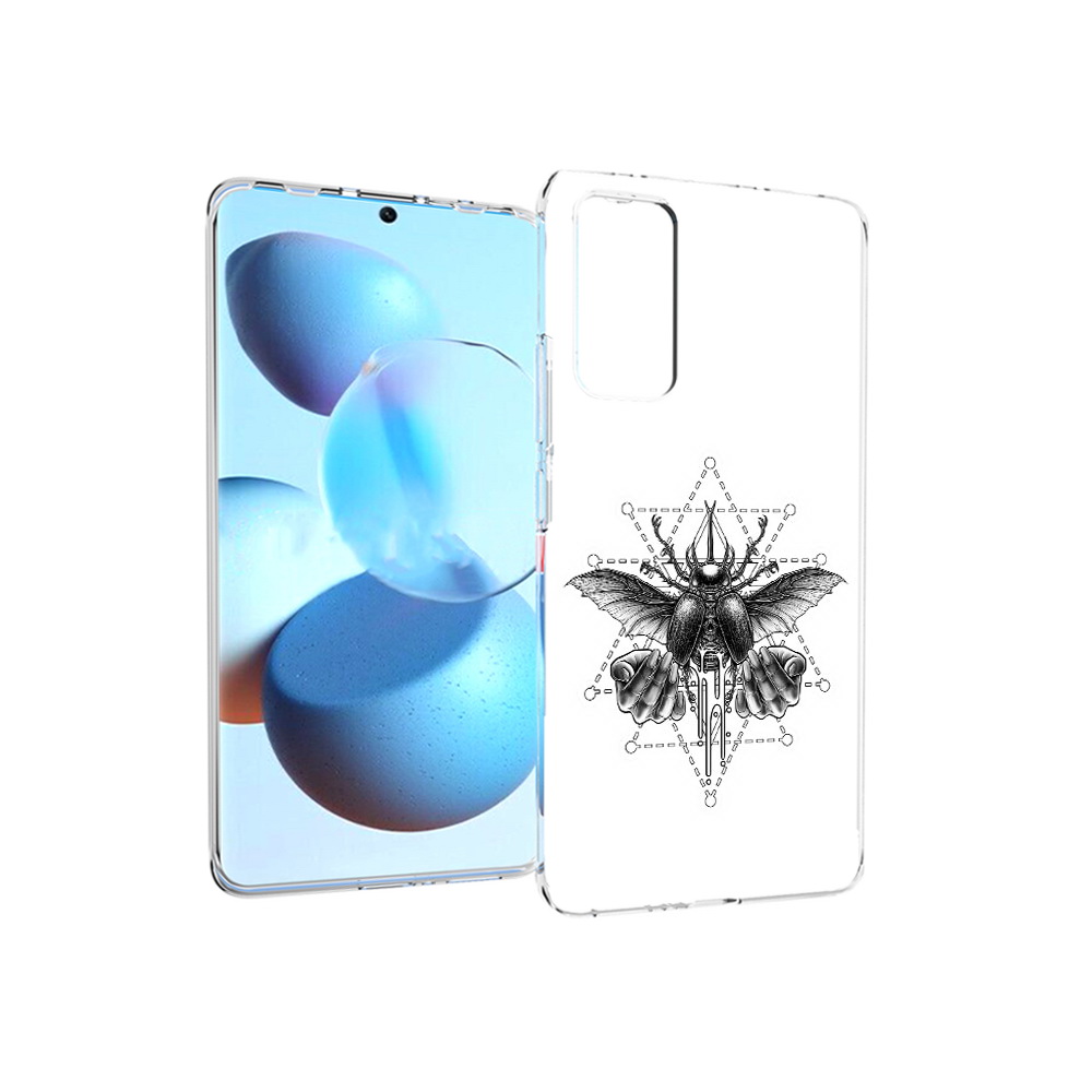 

Чехол MyPads Tocco для Xiaomi Mi Civi скарабей (PT172370.274.601), Прозрачный, Tocco