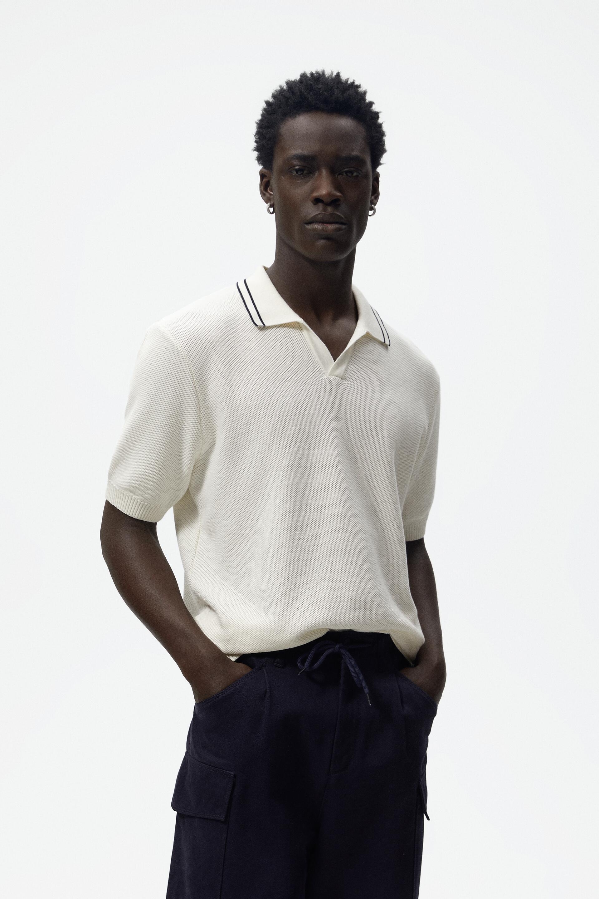 

Футболка мужская ZARA 02632310 белая XL, 02632310