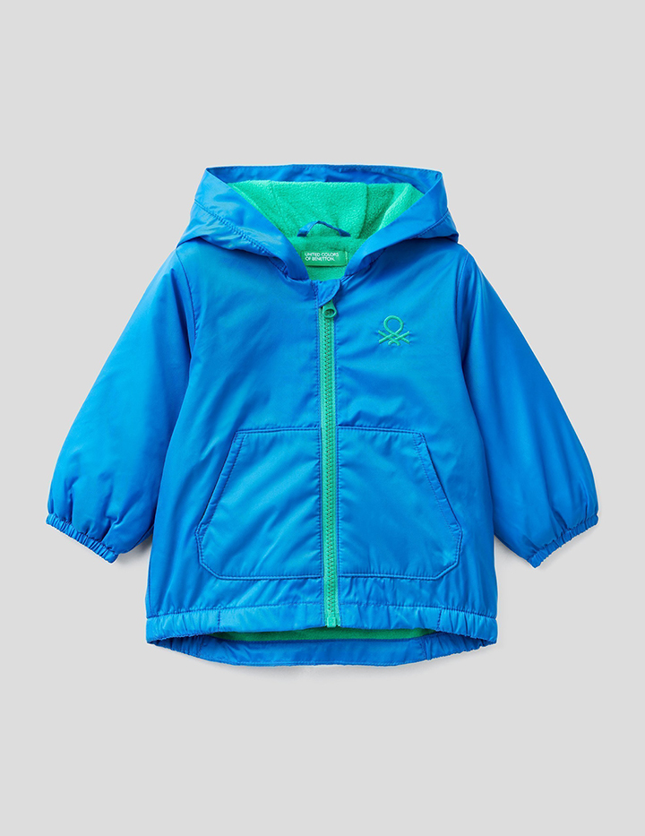 

Ветровка для мальчиков Benetton цв. синий р.98, 21A_2BL553NG0