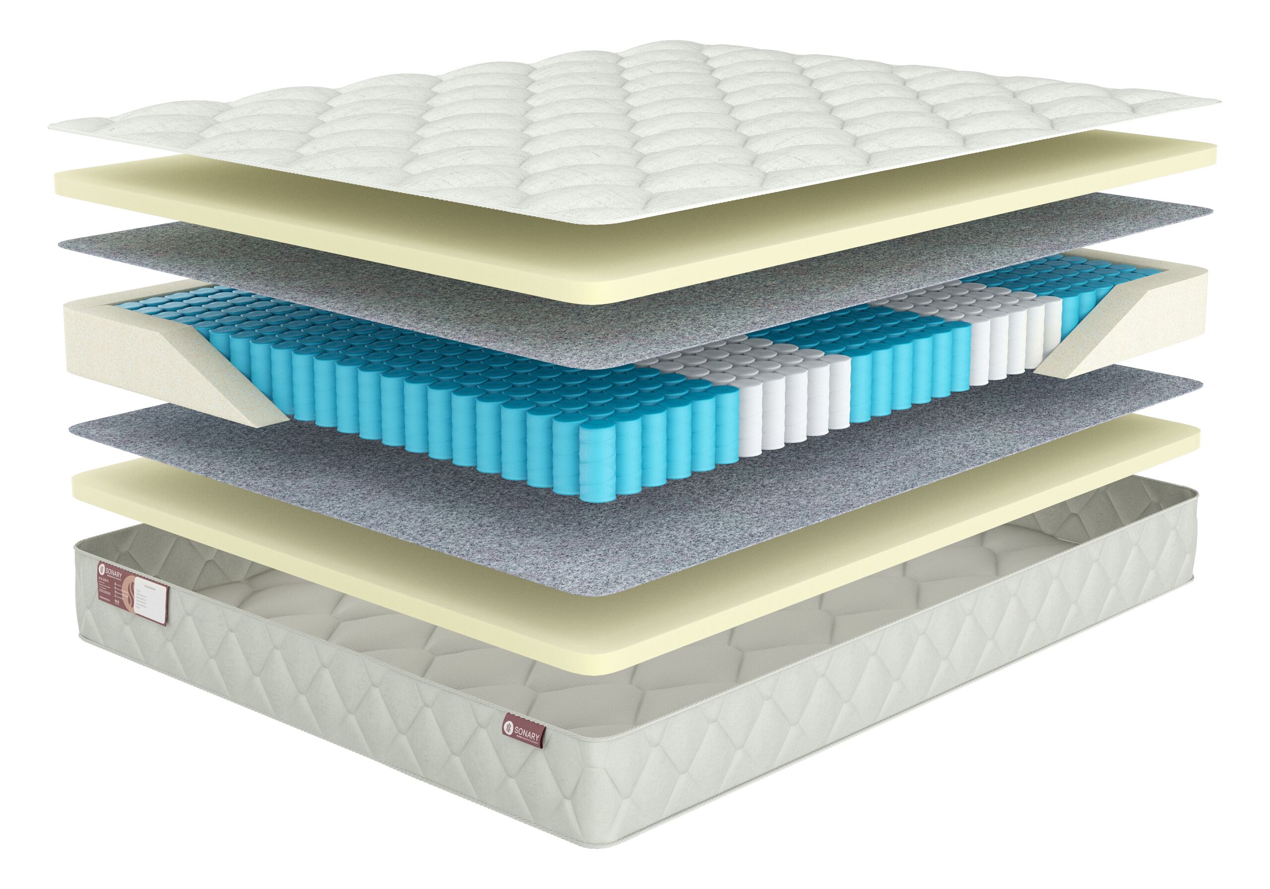 

Матрас Sonary Zone Amora 160х175, Белый, Amora