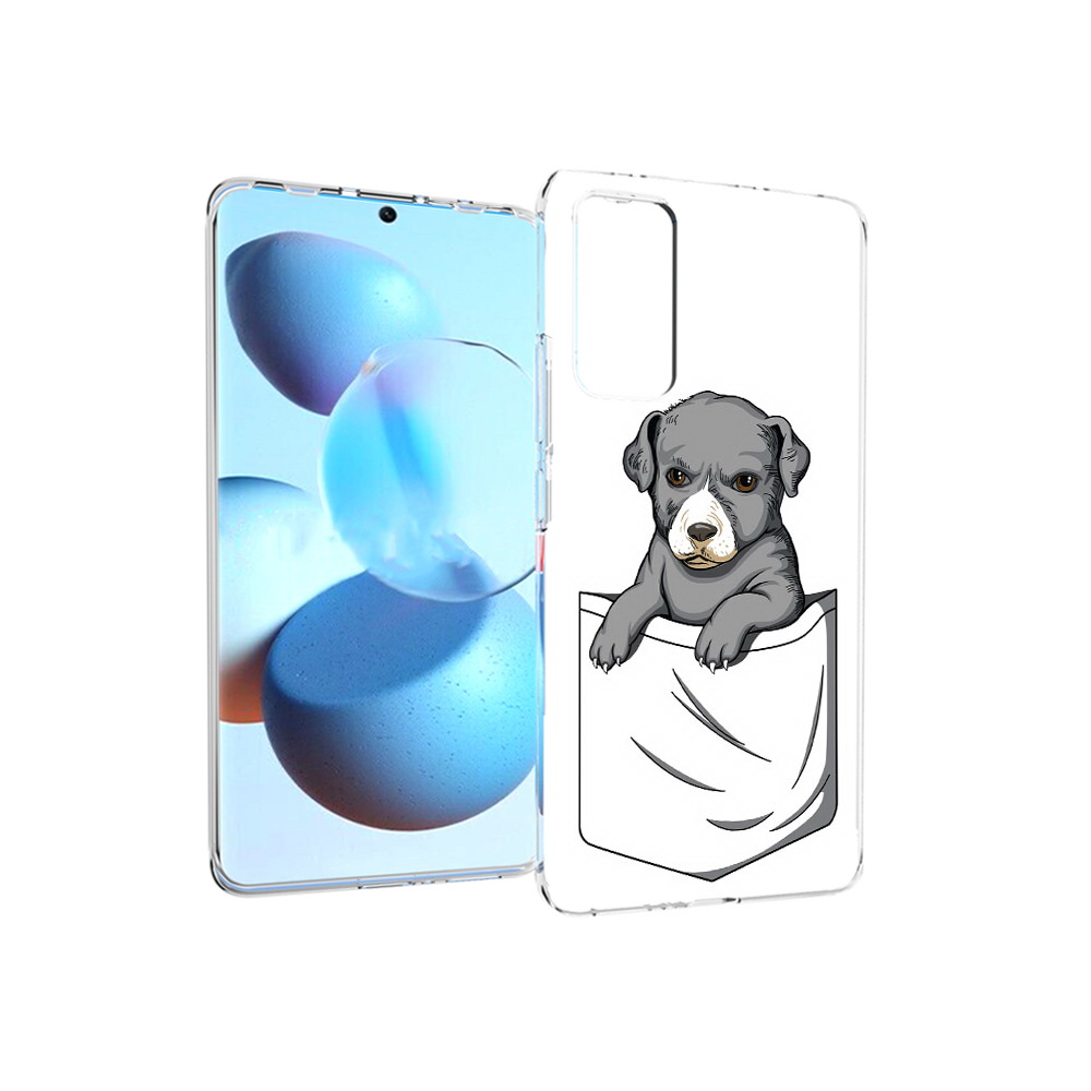 

Чехол MyPads Tocco для Xiaomi Mi Civi собачка в кармане (PT172370.274.611), Прозрачный, Tocco
