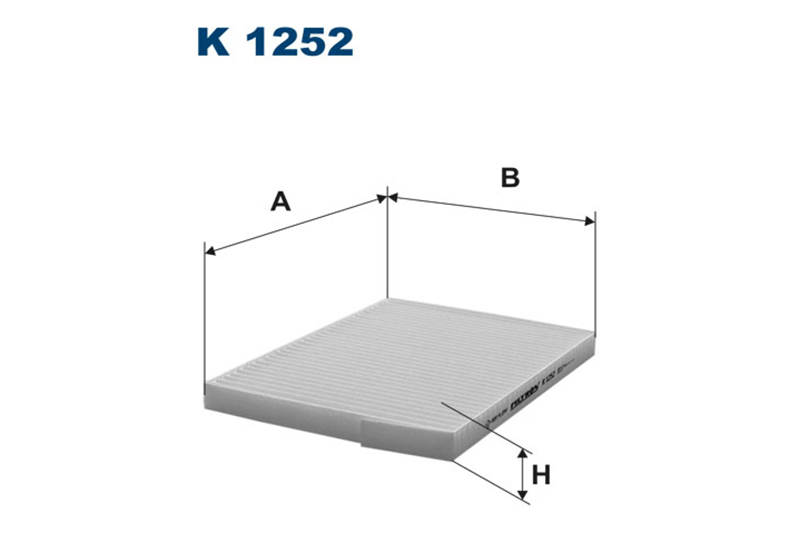 

Фильтр салона FILTRON K1252