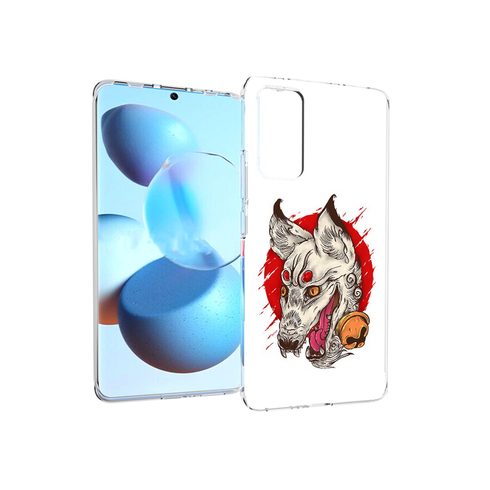 

Чехол MyPads Tocco для Xiaomi Mi Civi страшная собака (PT172370.274.627), Прозрачный, Tocco