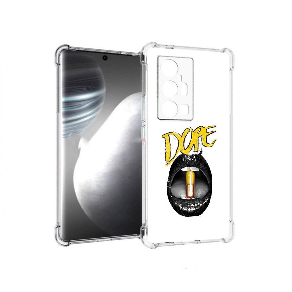 

Чехол MyPads Tocco для Vivo X7 Pro губы (PT227071.403.303), Прозрачный, Tocco
