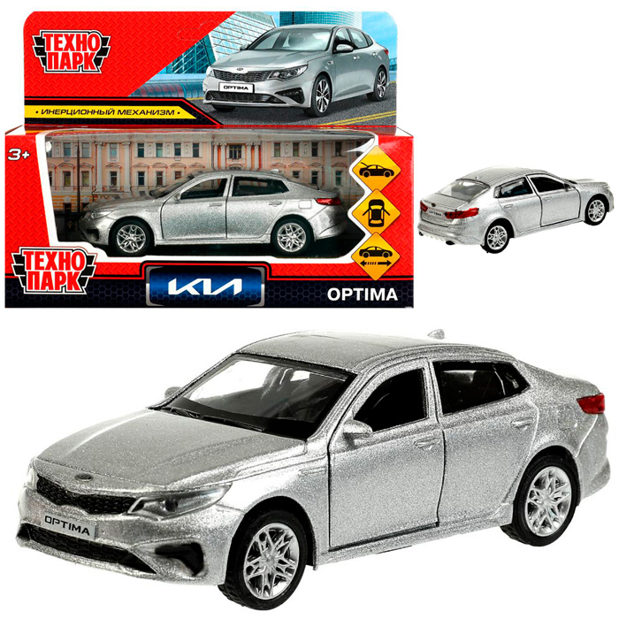 Машина металлическая Технопарк KIA OPTIMA 12см OPTIMA-12-SR