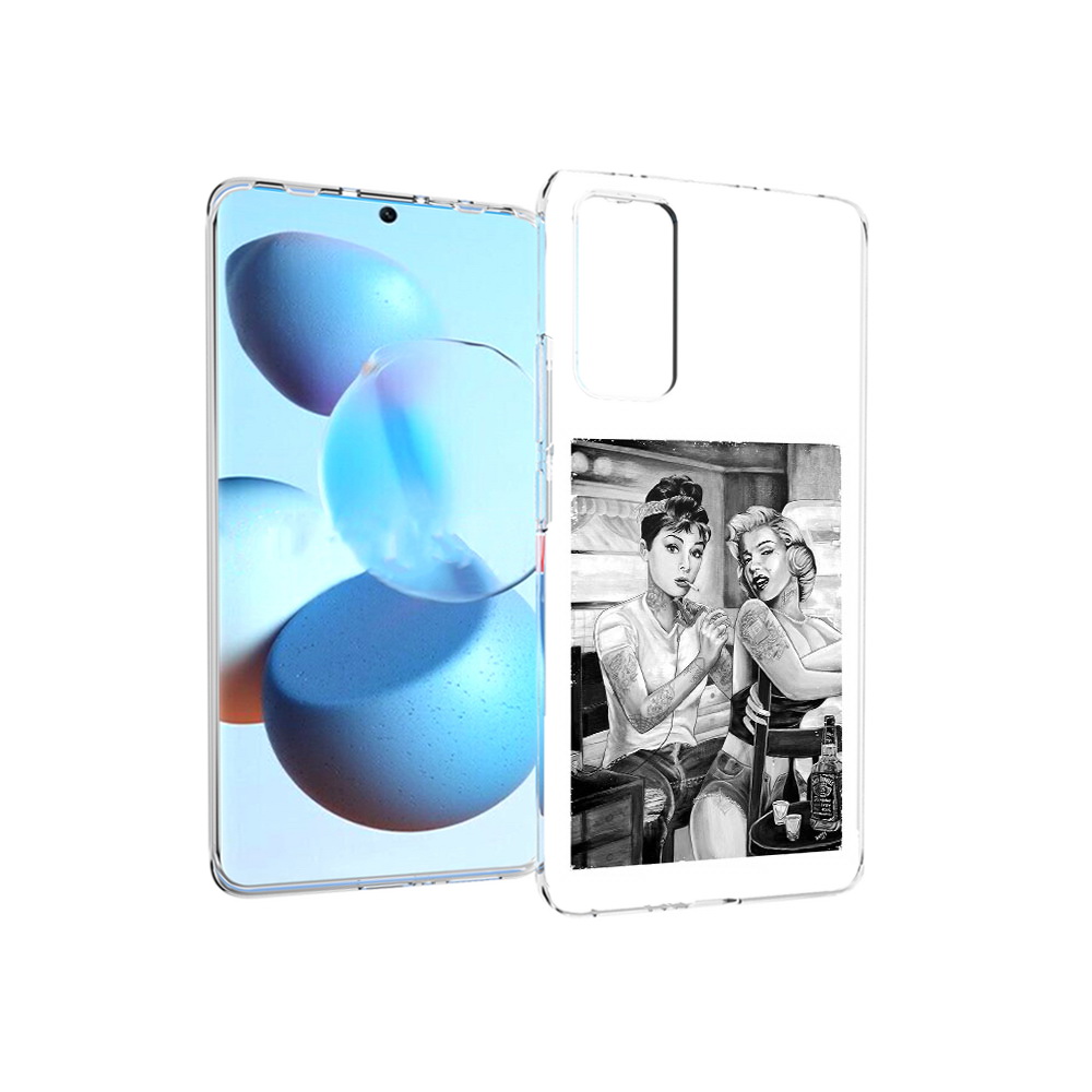 

Чехол MyPads Tocco для Xiaomi Mi Civi тату мастер (PT172370.274.637), Прозрачный, Tocco