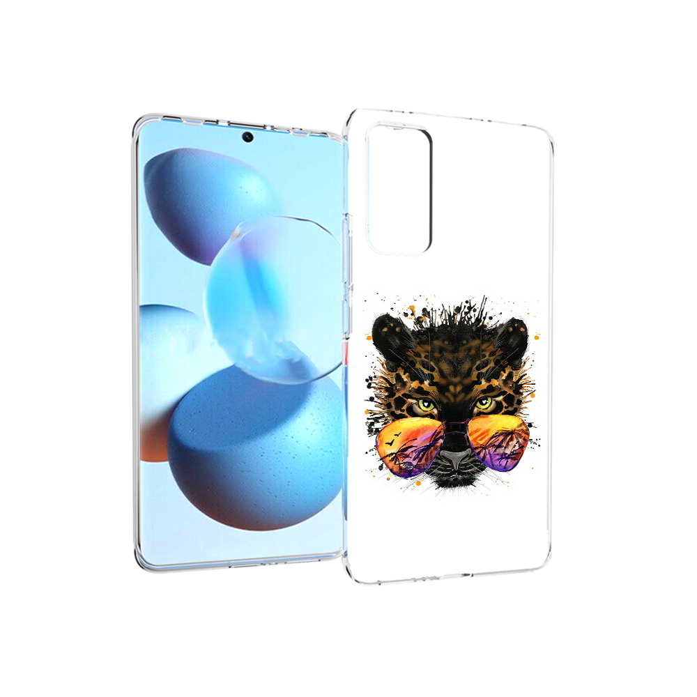

Чехол MyPads Tocco для Xiaomi Mi Civi тропический леопард (PT172370.274.649), Прозрачный, Tocco