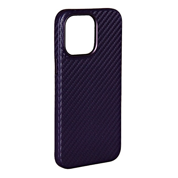 

Чехол iPhone 15 Pro Mag Noble Collection Carbon K-DOO, фиолетовый (IS013665)