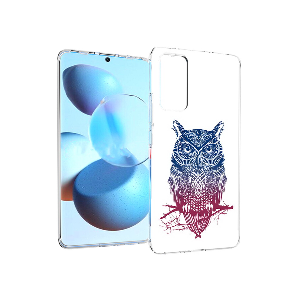 

Чехол MyPads Tocco для Xiaomi Mi Civi хиппи сова (PT172370.274.664), Прозрачный, Tocco