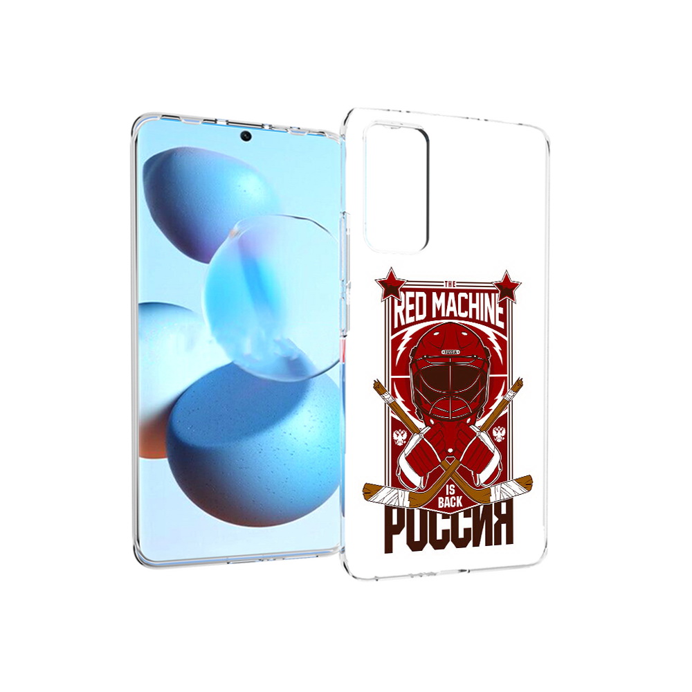 

Чехол MyPads Tocco для Xiaomi Mi Civi хоккей россия (PT172370.274.666), Прозрачный, Tocco