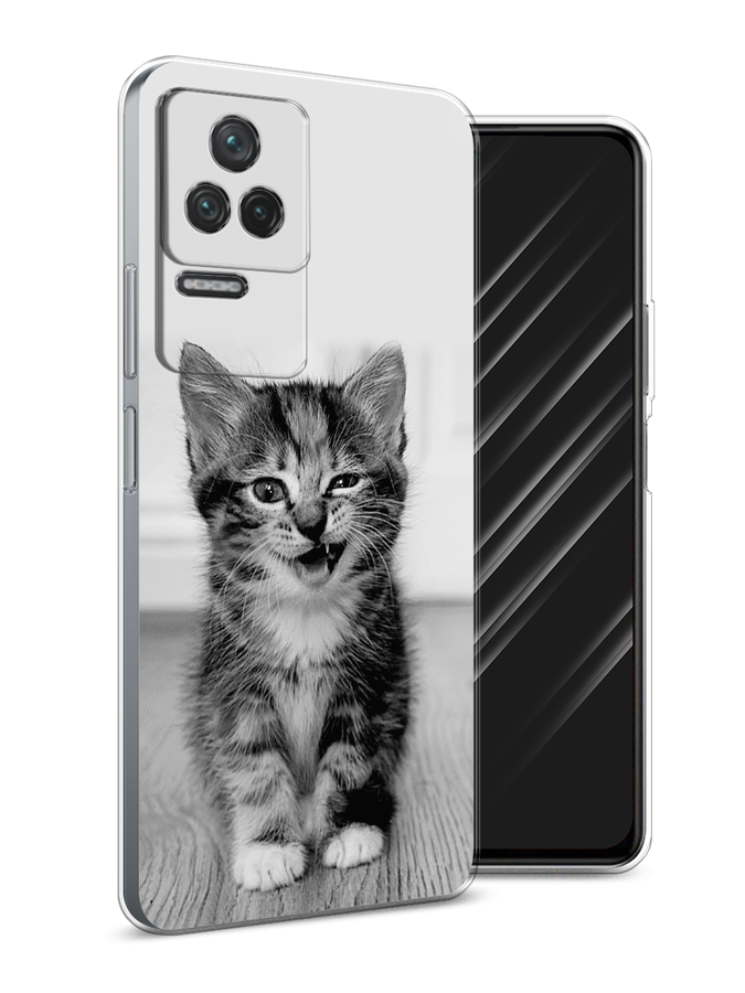 

Чехол Awog на Xiaomi Redmi K40S "Подмигивающий котенок", Разноцветный, 314650-1