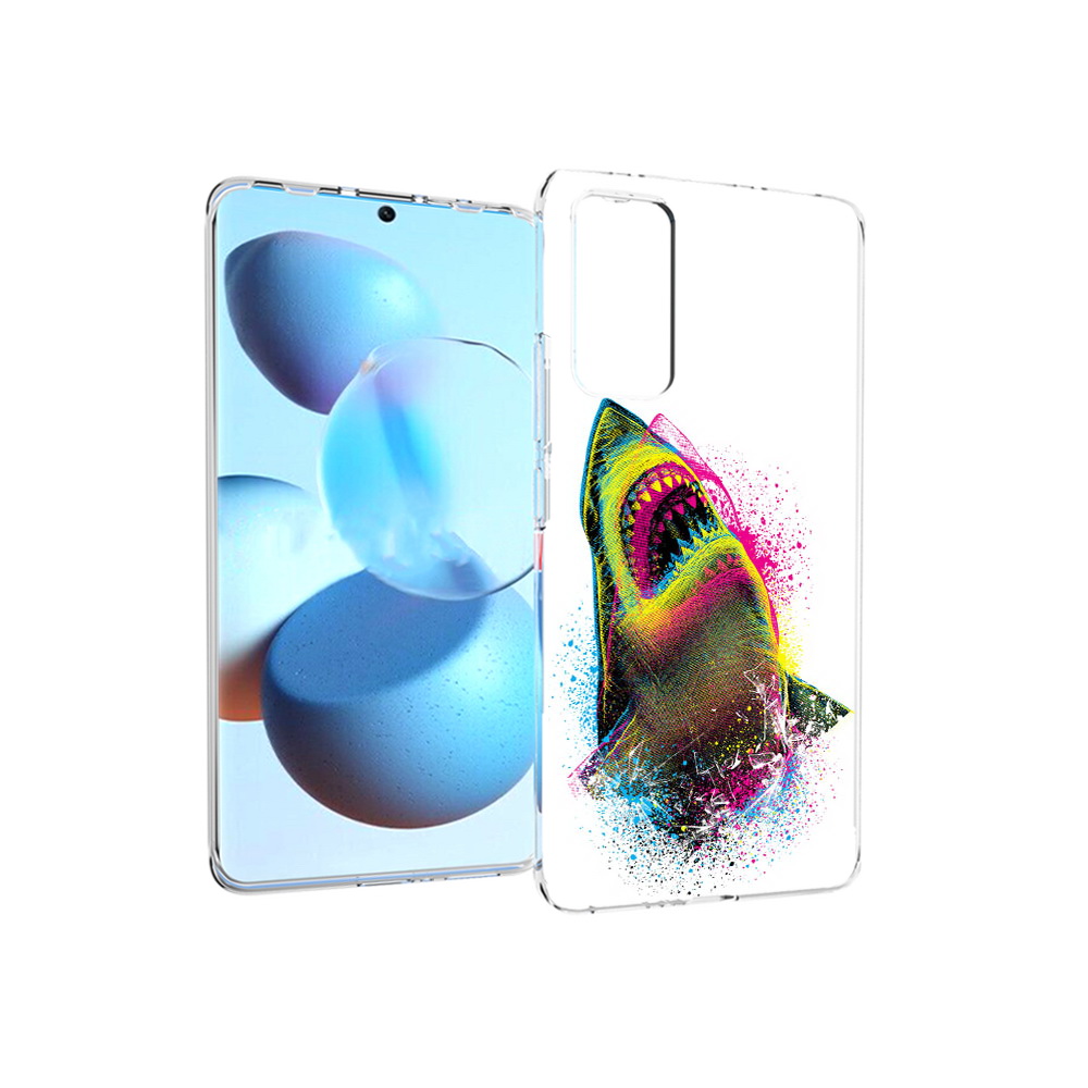 

Чехол MyPads Tocco для Xiaomi Mi Civi челюсти-2 (PT172370.274.674), Прозрачный, Tocco