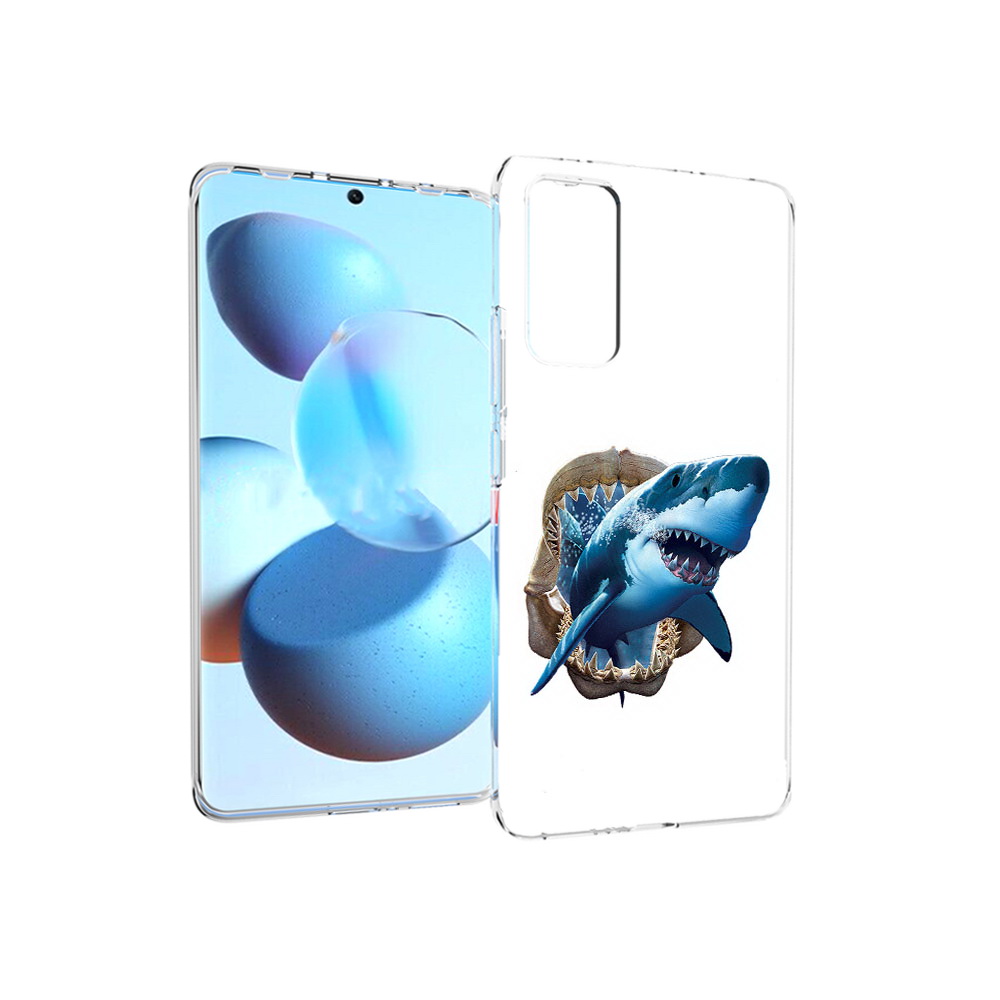 

Чехол MyPads Tocco для Xiaomi Mi Civi челюсти (PT172370.274.675), Прозрачный, Tocco