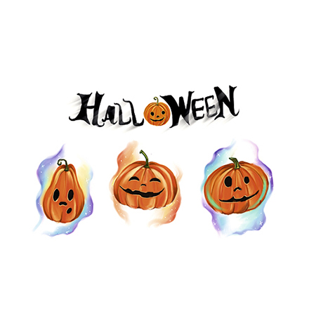 

Переводная татуировка Полисфера №042 Halloween Хэллоуин