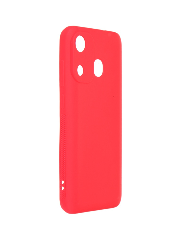 фото Чехол df для itel a27 silicone red itcase-02 df-group