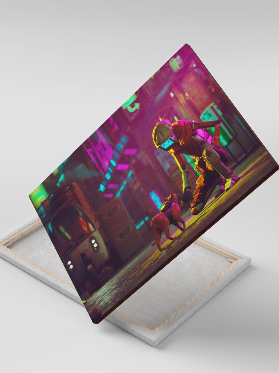 

Картина на холсте СувенирShop "Stray/Стрей" 40x60, CV-GMSR12/46