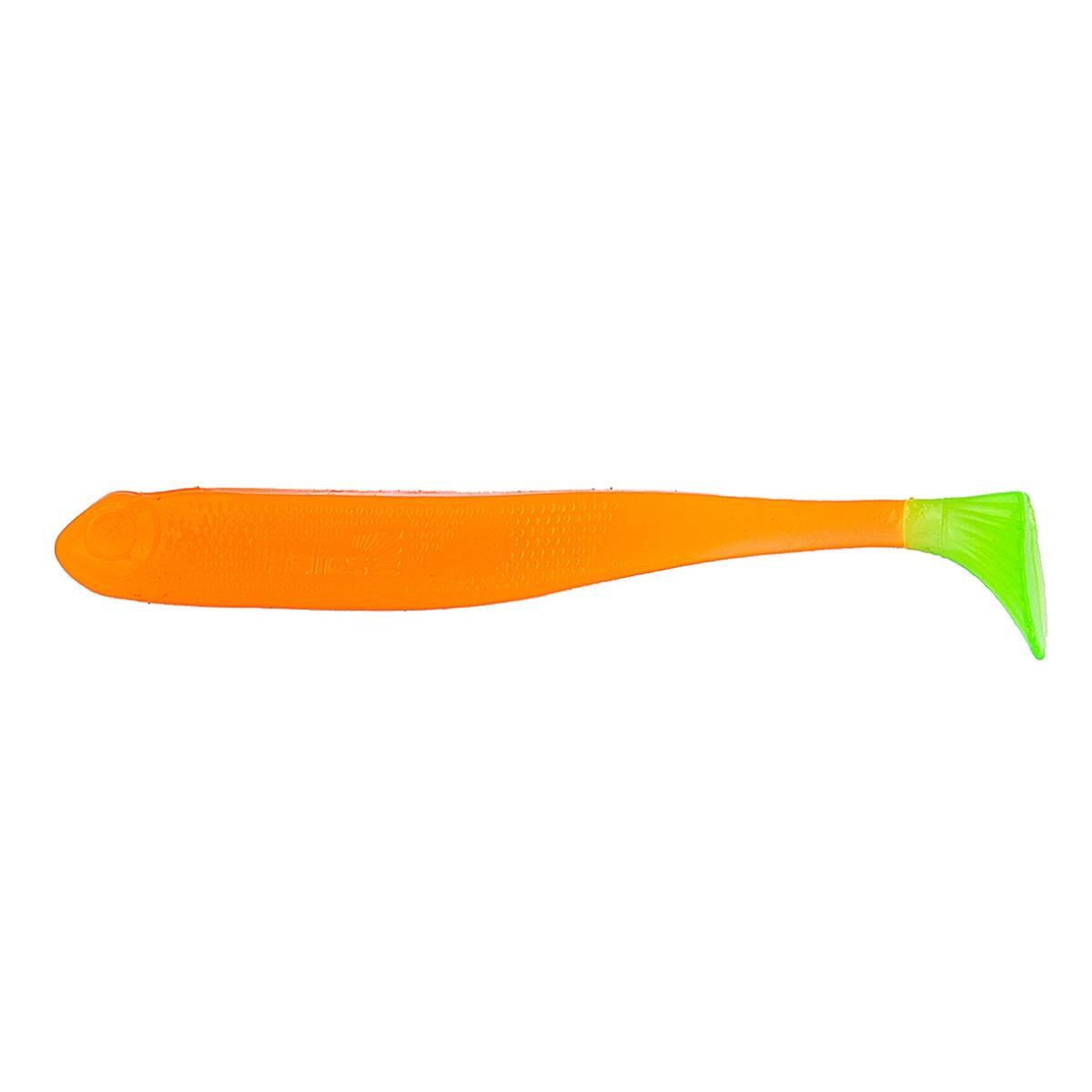 

Виброхвост Jumbo 4,95"/12.5 см Orange & Greene 5шт. (HS-7-025) Helios