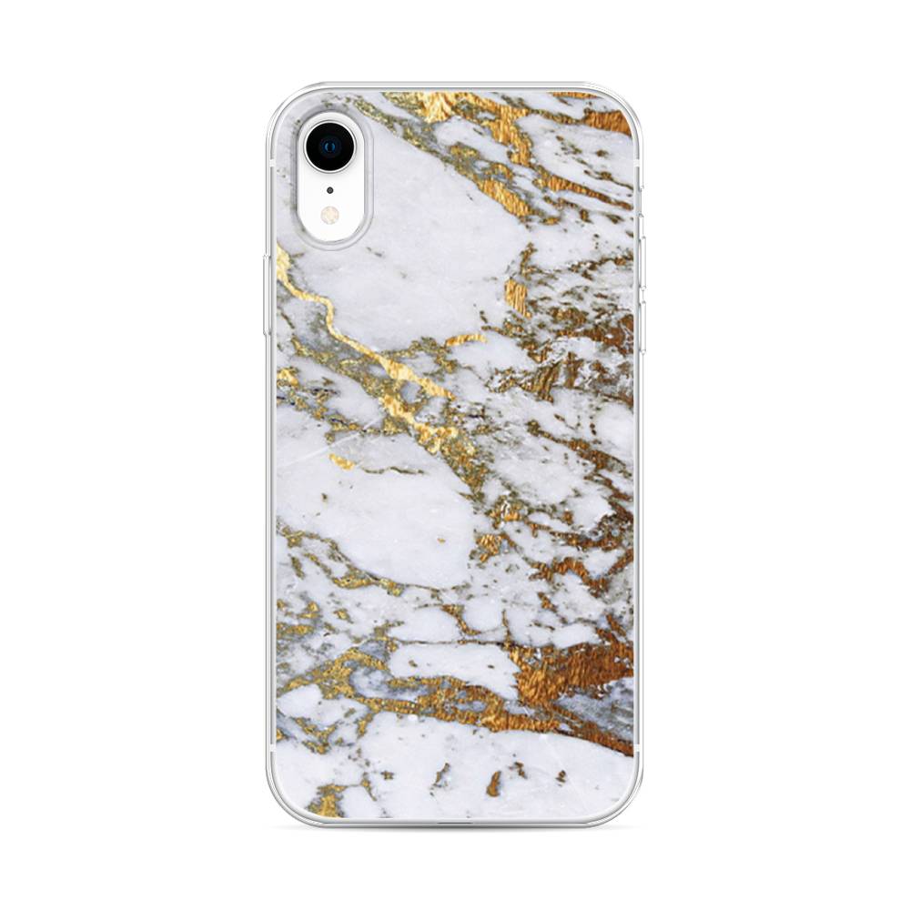 

Чехол Awog на Apple iPhone XR (10R) / Айфон XR (10R) "Белый мрамор", 12050-3