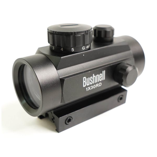 

Коллиматорный прицел Bushnell 1x30 RD на Weaver, Черный