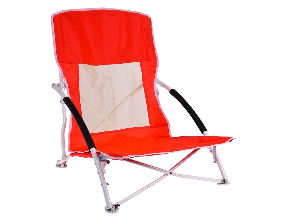 фото Складное пляжное кресло camping life, полиэстер 600d 55х60х64 см, koopman international